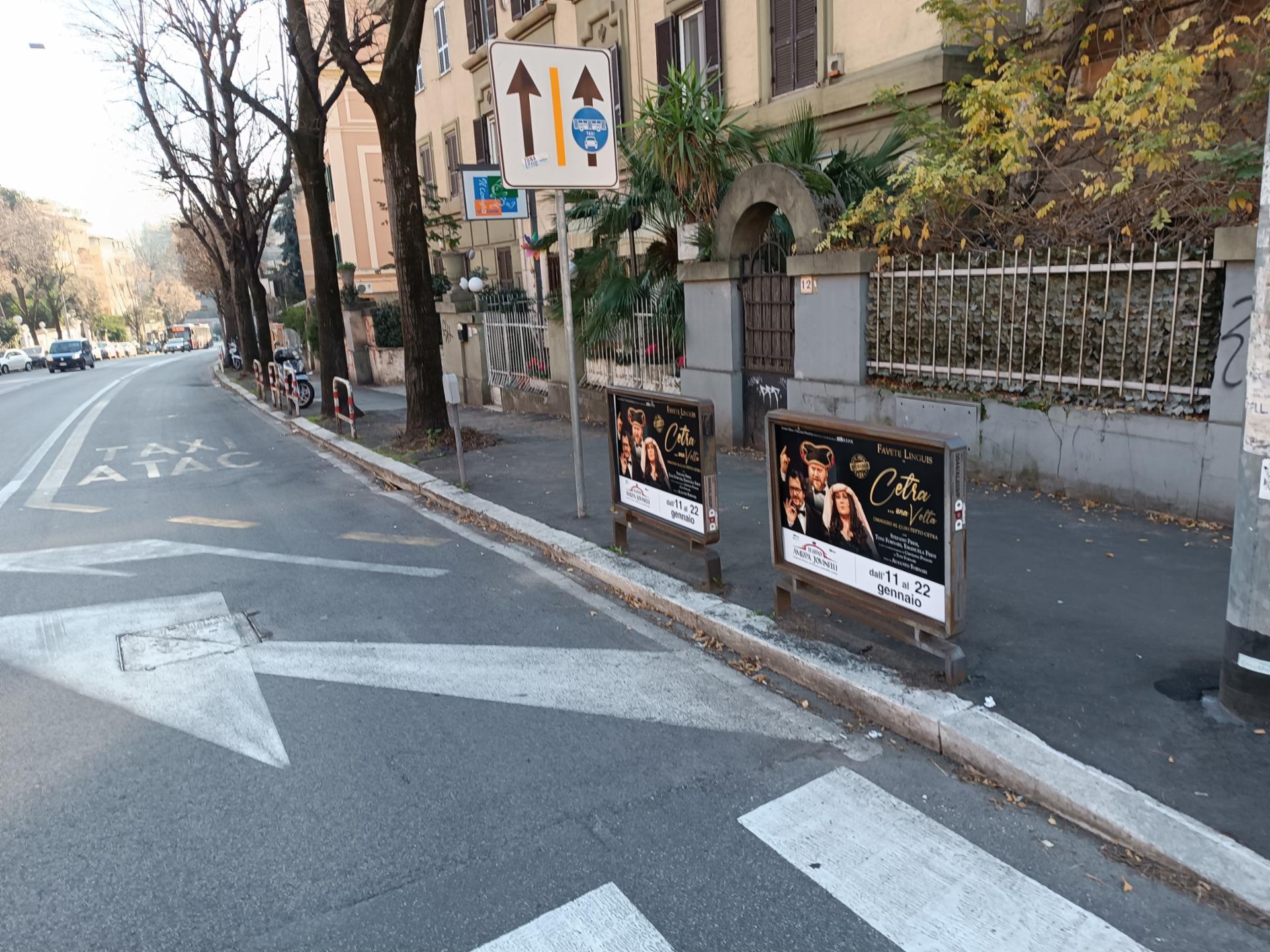 Impianto a VIALE MEDAGLIE D'ORO - ang. Via Galimberti  Roma