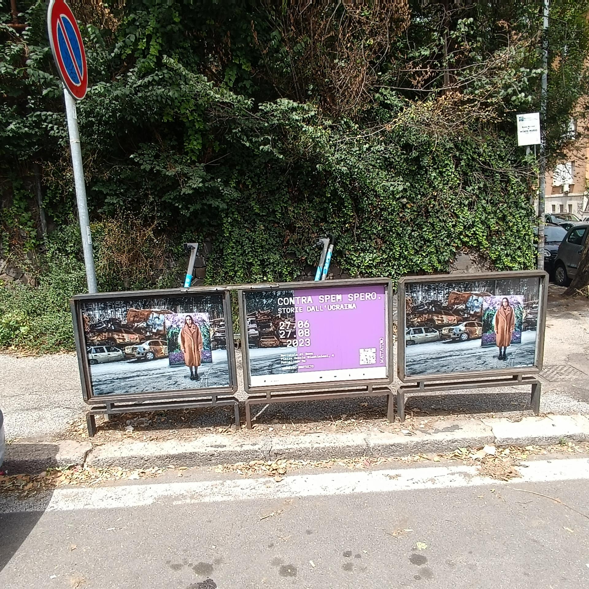 Impianto a VIALE MEDAGLIE D'ORO - ang. Via Labriola (sx)  Roma