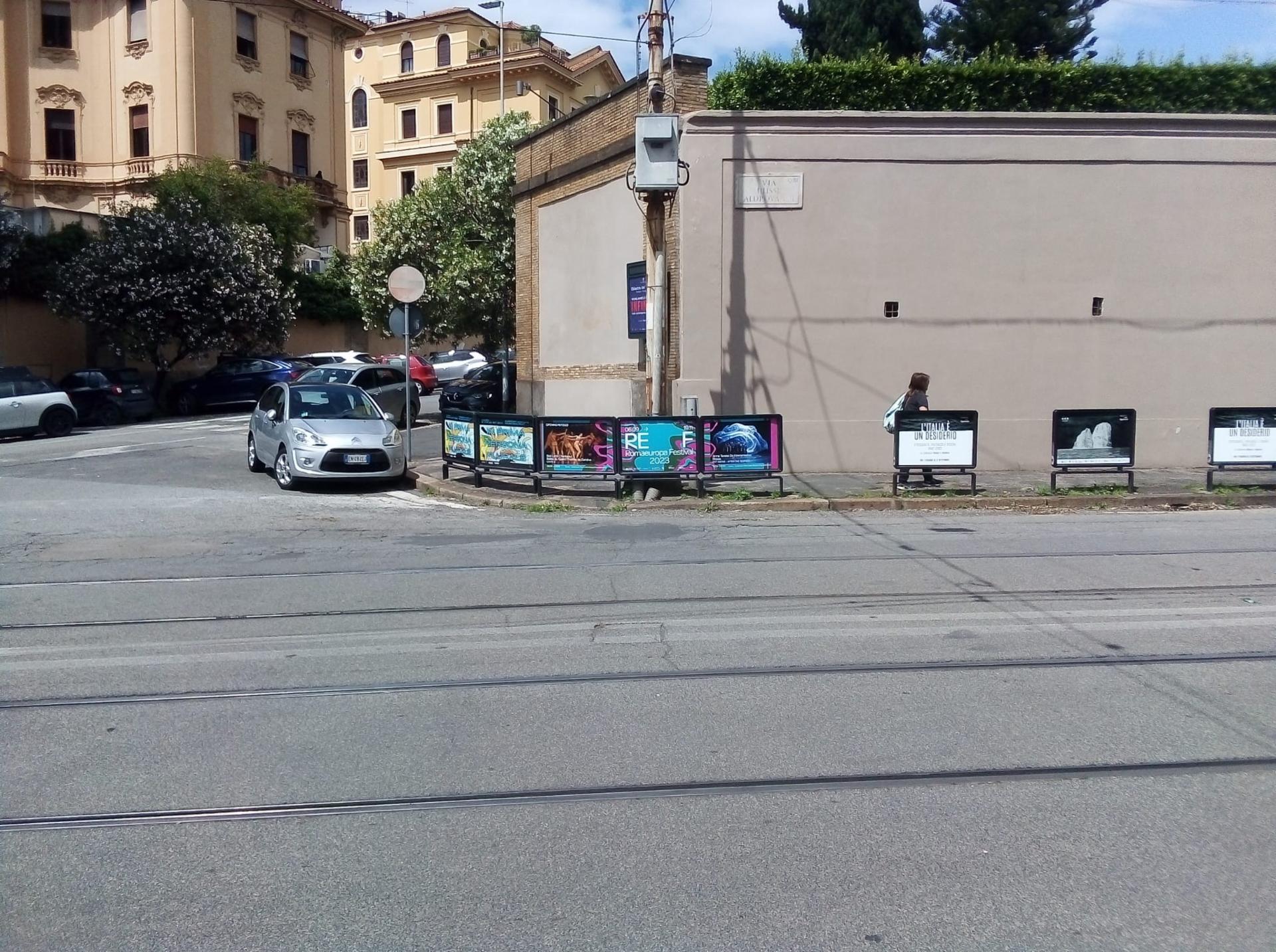 Impianto a VIA ALDROVANDI - ang. Via delle Tre Madonne  Roma