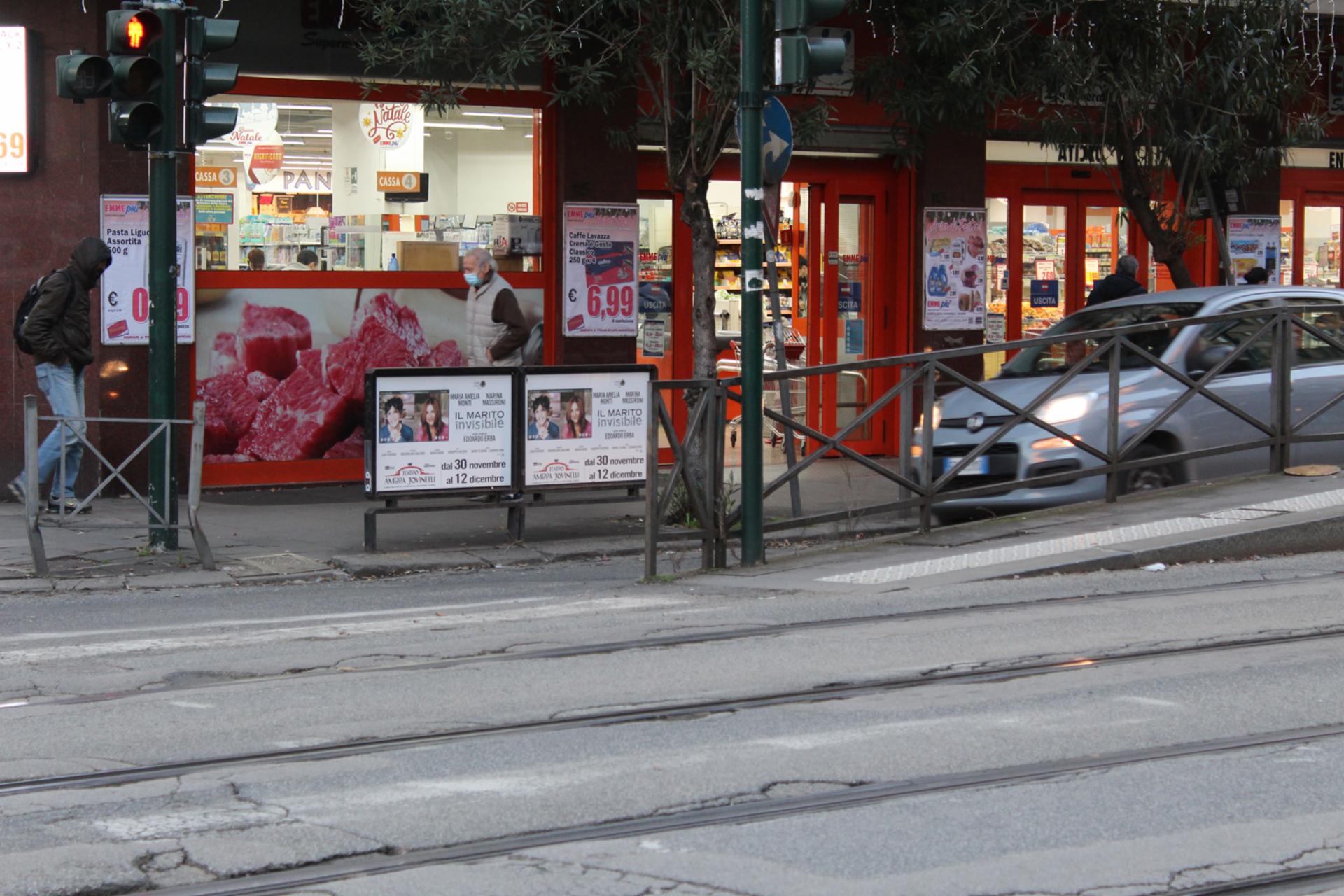 Impianto a VIA PRINCIPE EUGENIO - ang. Viale Manzoni  Roma