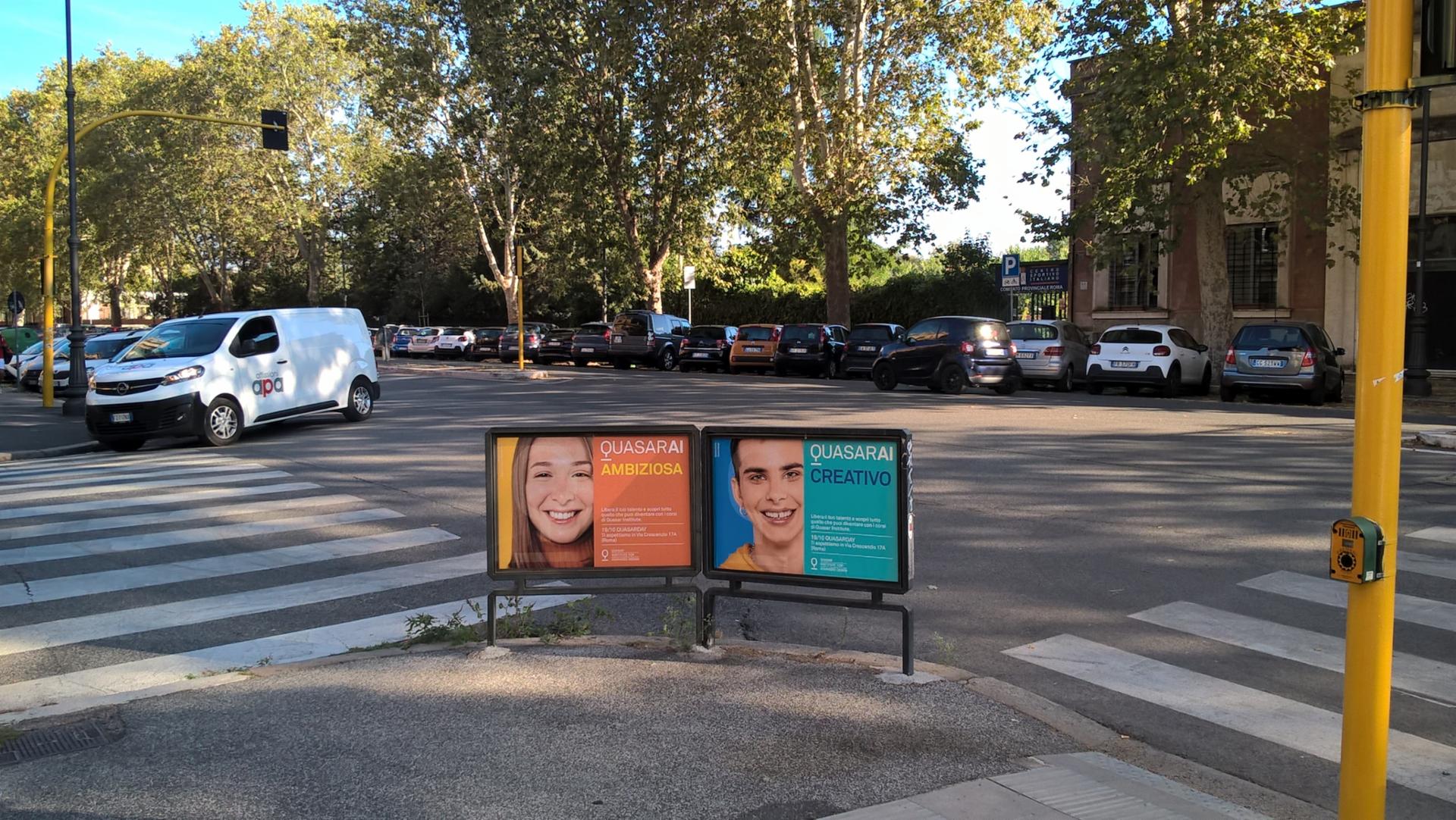 Impianto transenna a Roma