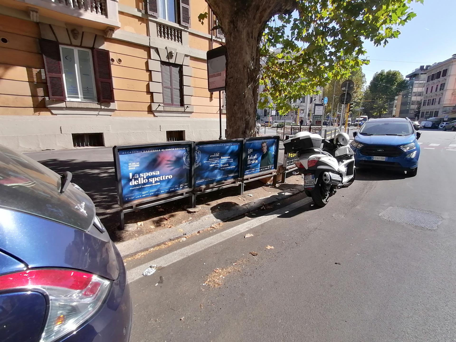 Impianto TRANSENNA a Roma, in zona Caffé Hungaria