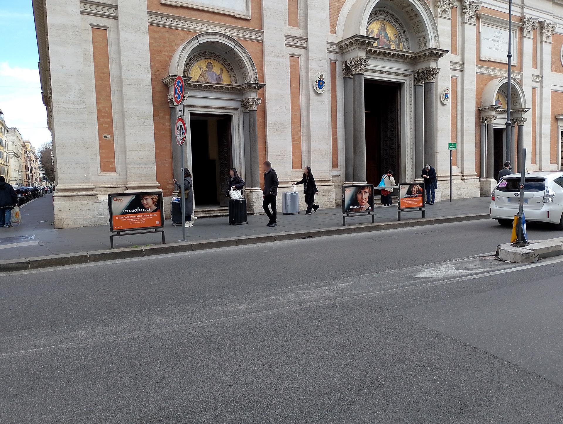 Impianto TRANSENNA a Roma, in zona Le stelle