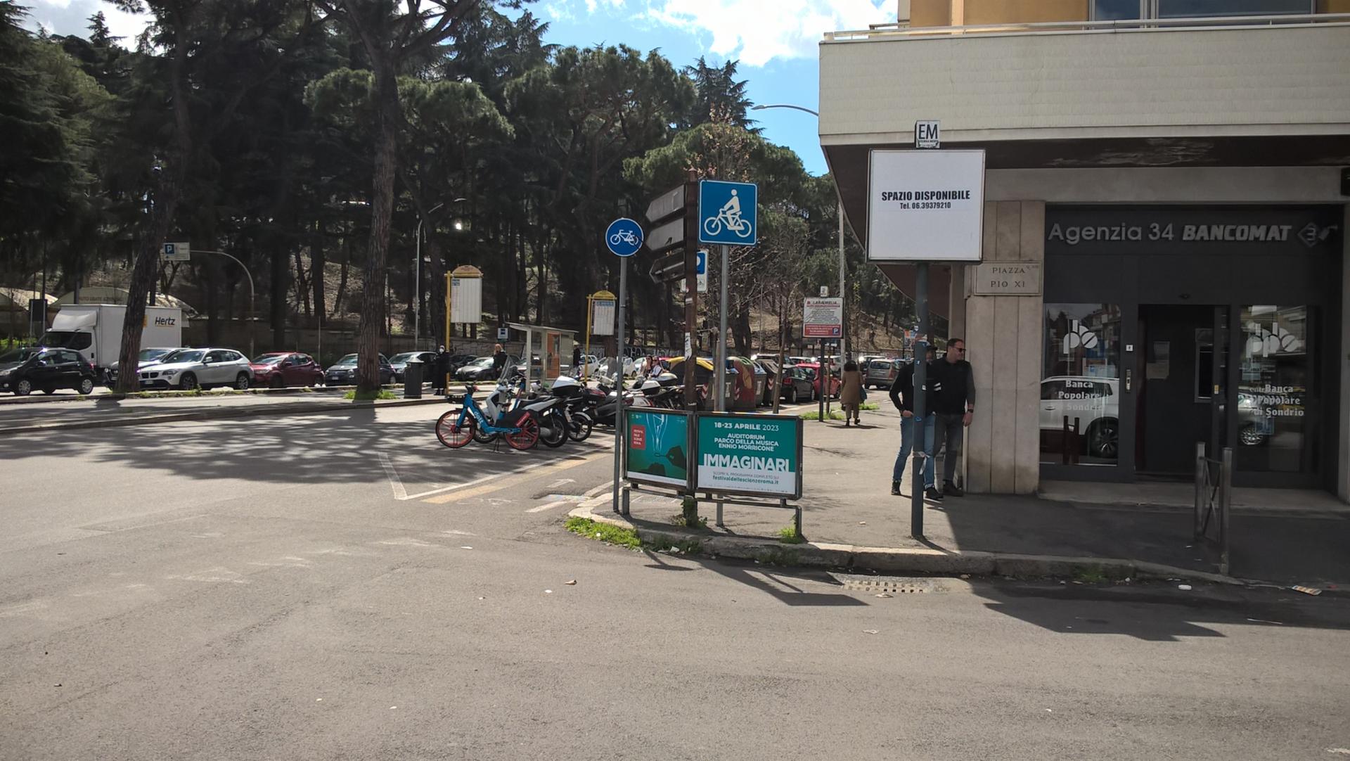 Impianto TRANSENNA a Roma, in zona Pizza Sole