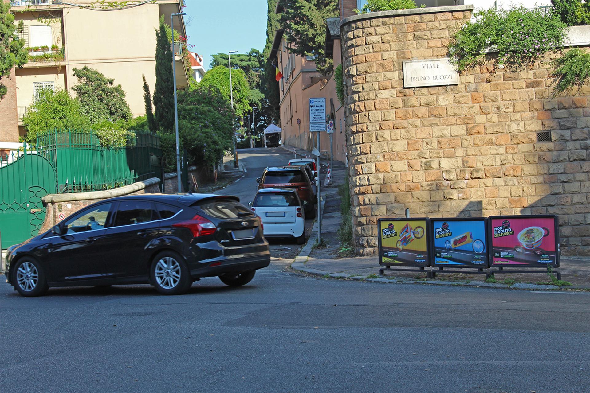 Impianto a PIAZZALE DON MINZONI - ang. Viale Bruno Buozzi  Roma