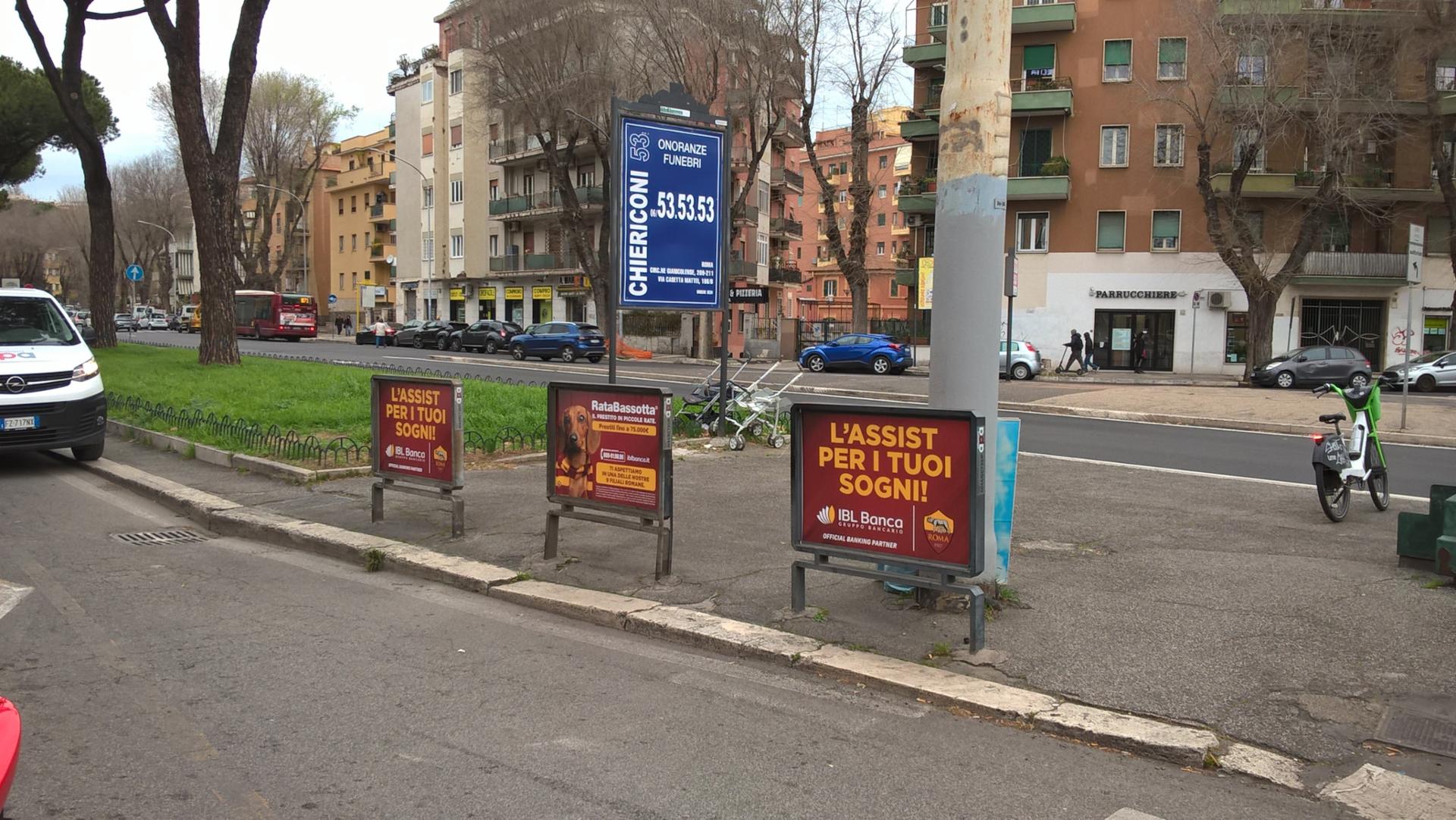 Impianto a PIAZZALE DUNANT - alt. Circonvallazione Gianicolense  Roma