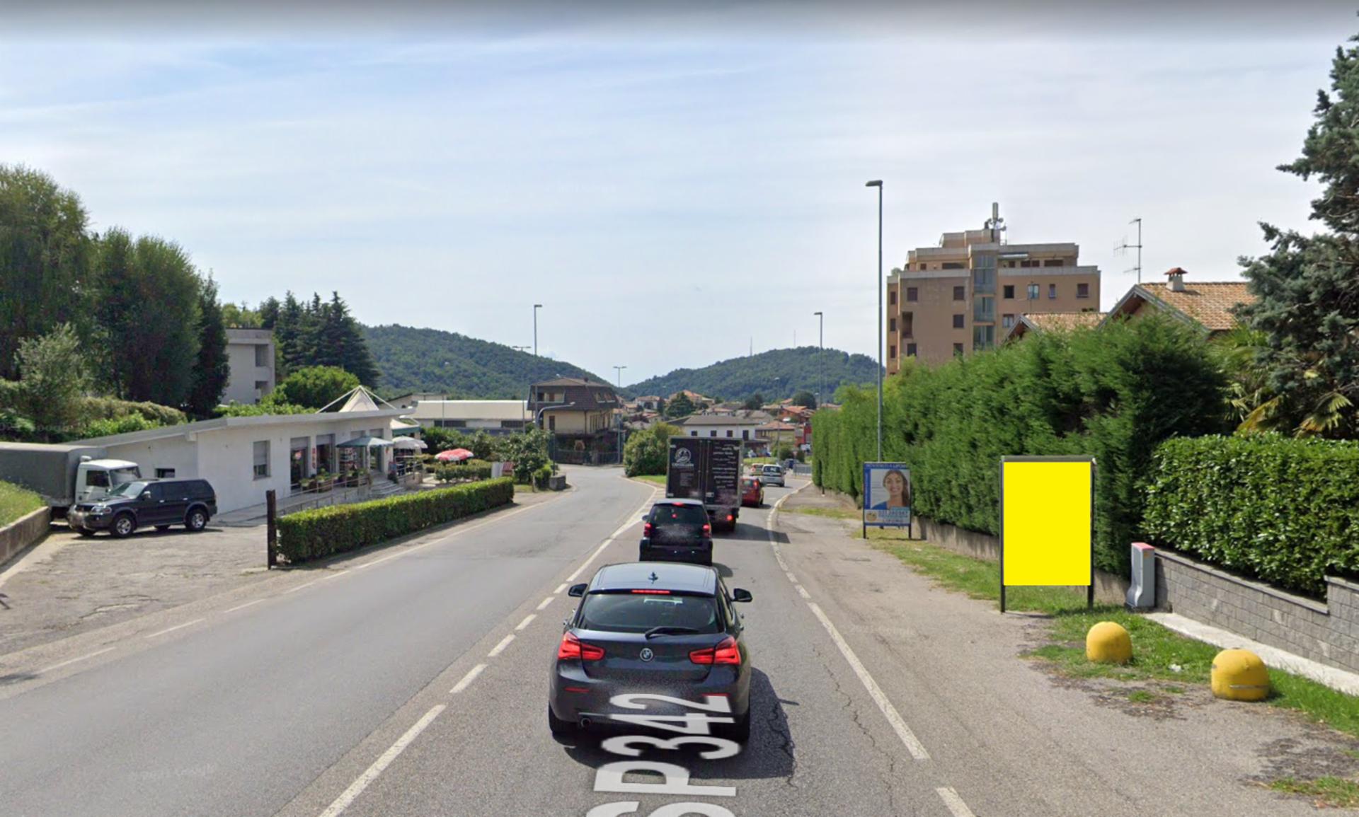 Impianto STENDARDO a Lipomo, in zona La Caffetteria