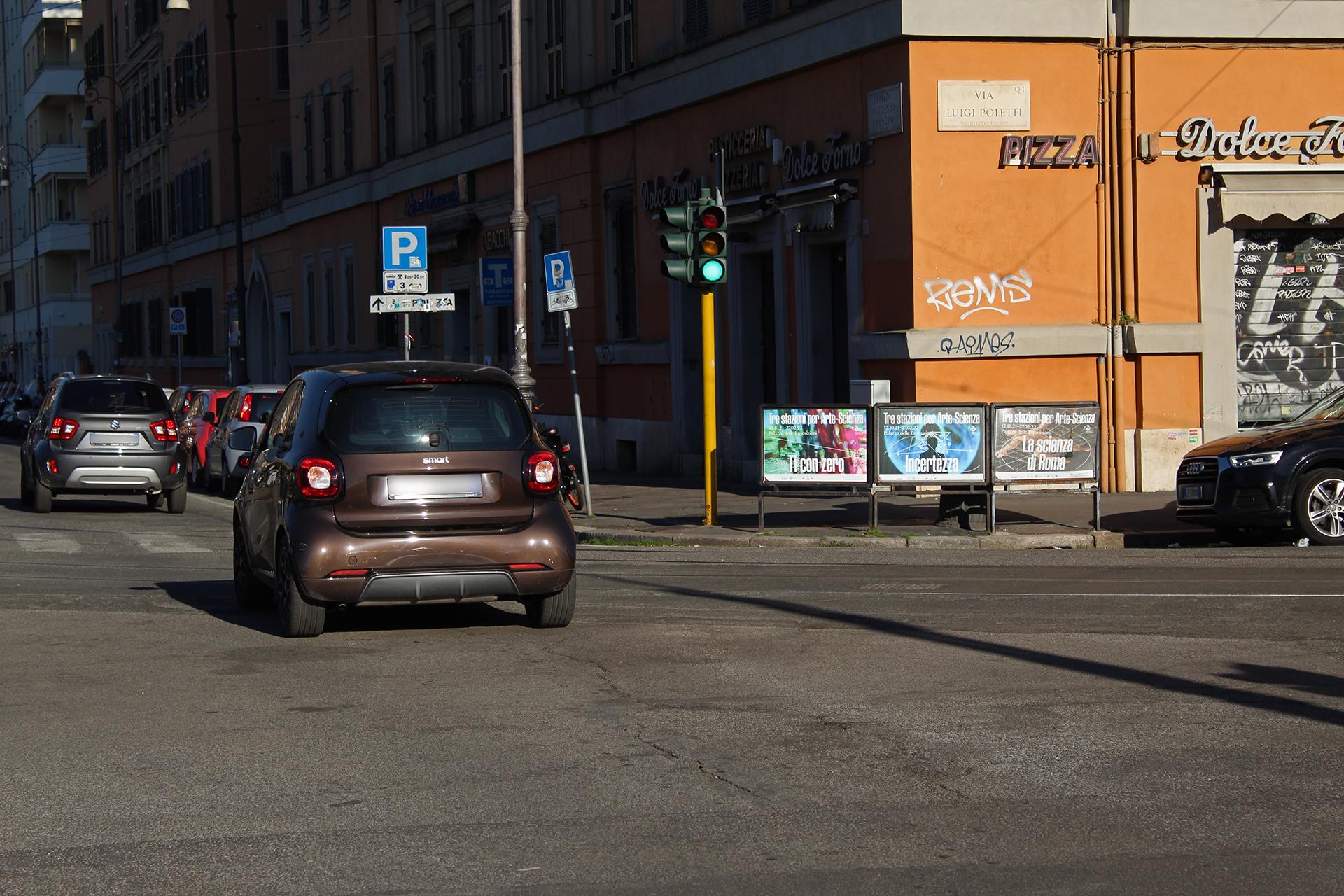 Impianto a PIAZZA MANCINI - ang. Via Poletti (Forno)  Roma