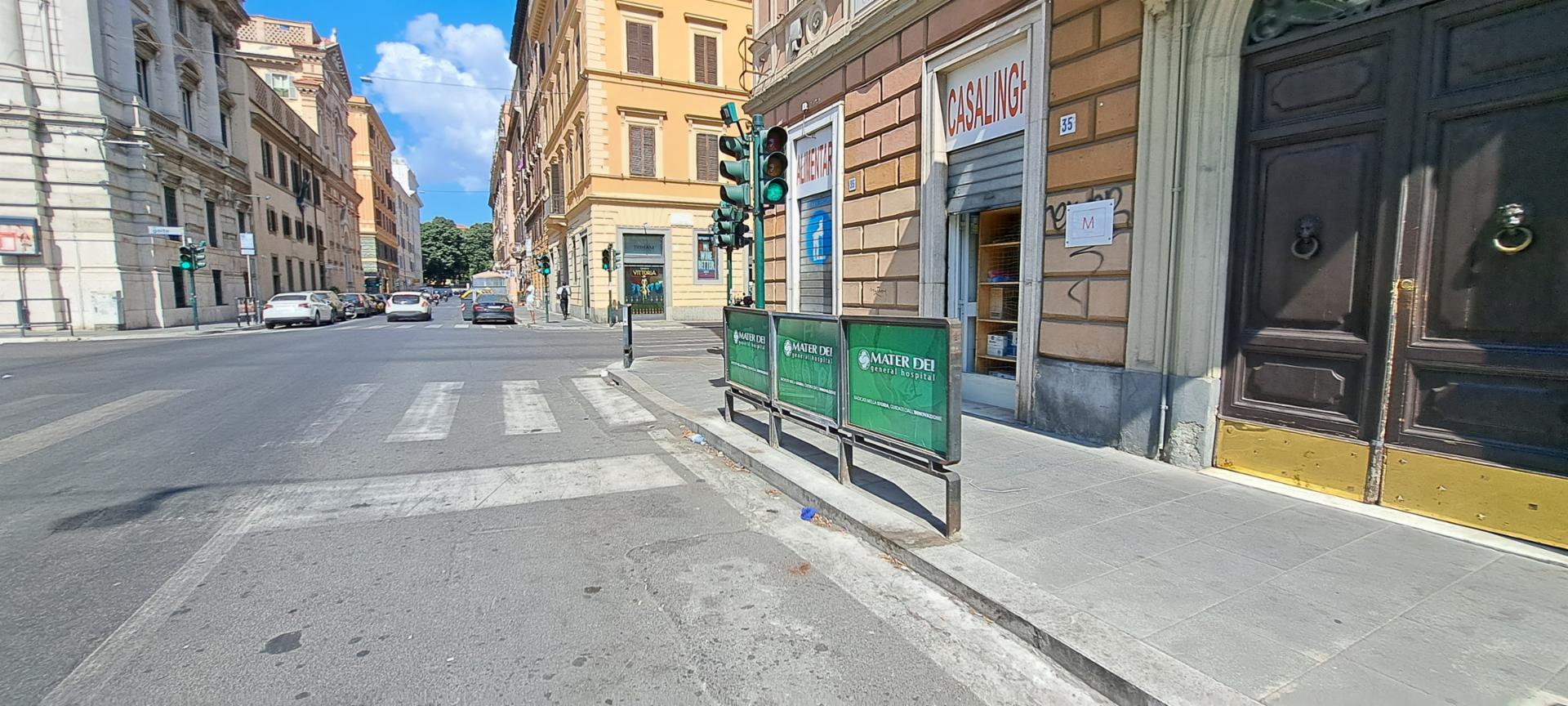 Impianto a VIA CERNAIA - ang. Via Goito (civ. 35)  Roma