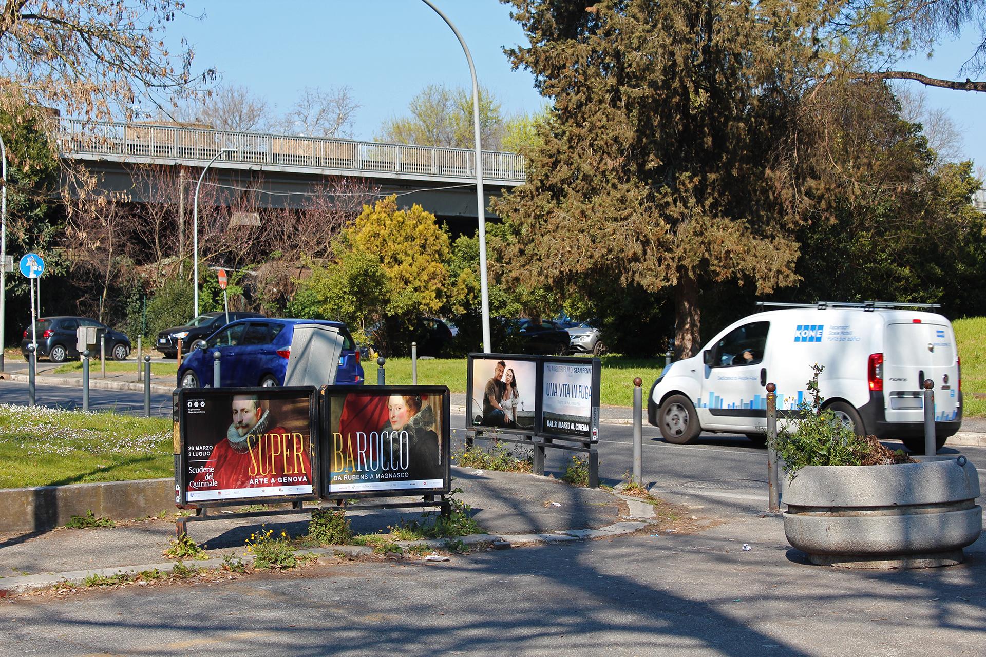 Impianto TRANSENNA a Roma, in zona Auditorium Arte
