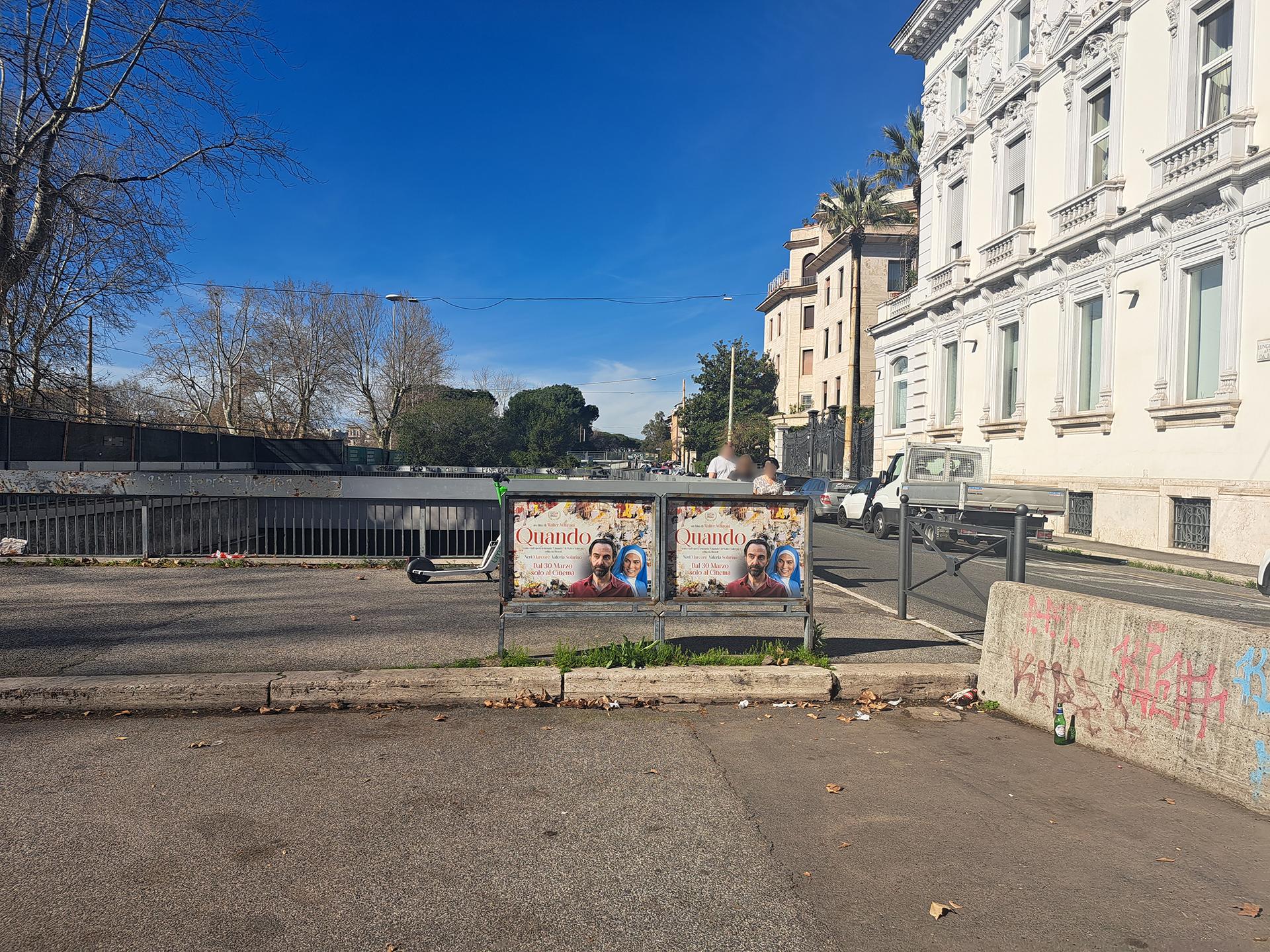 Impianto a LUNGOTEVERE ARNALDO DA BRESCIA - fr. Via Luisa di Savoia (Cavalcavia)  Roma