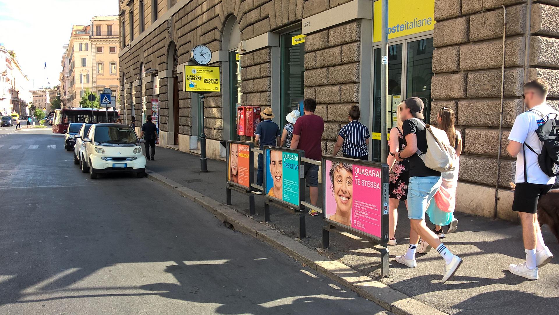 Impianto a CORSO VITTORIO EMANUELE II - ang. Piazza Paoli  Roma