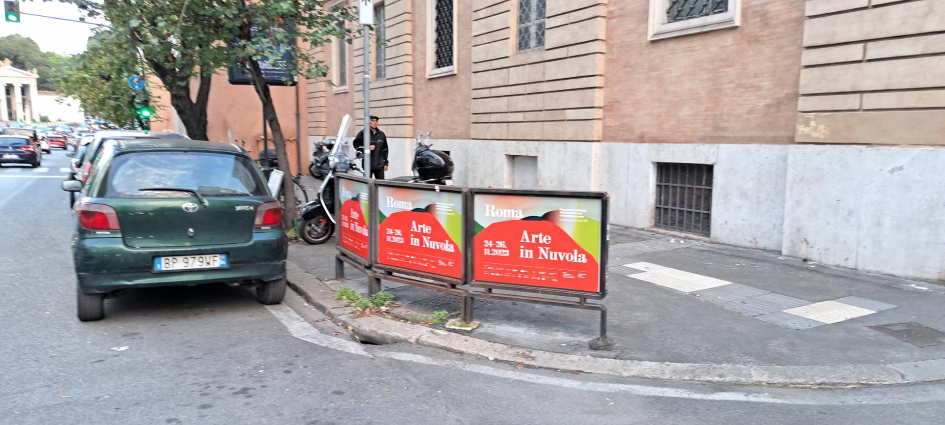Impianto a VIA LUISA DI SAVOIA - ang. Via Principessa Clotilde  Roma