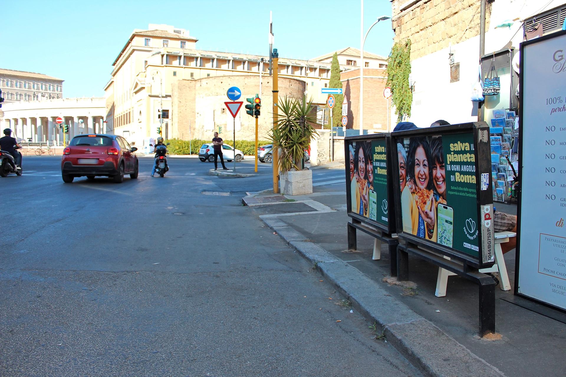 Impianto a VIA DELLE FORNACI - ang. Via Mura Aureliane  Roma