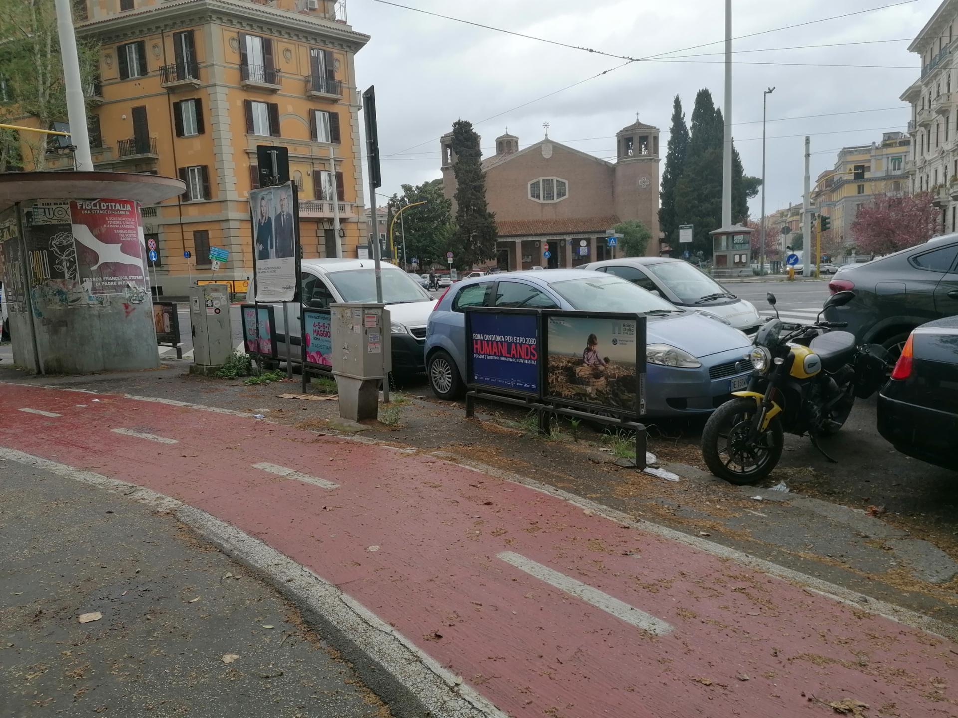 Impianto a VIALE ROSSINI - ang. Piazza Ungheria  Roma