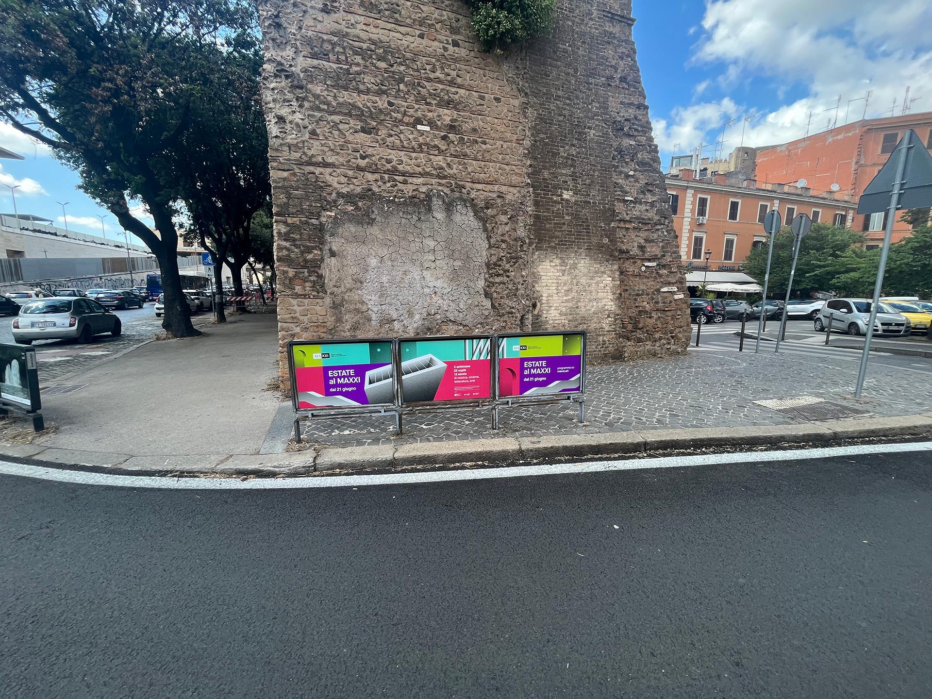 Impianto a PIAZZA PORTA S. LORENZO - ang. Viale di Porta Tiburtina  Roma