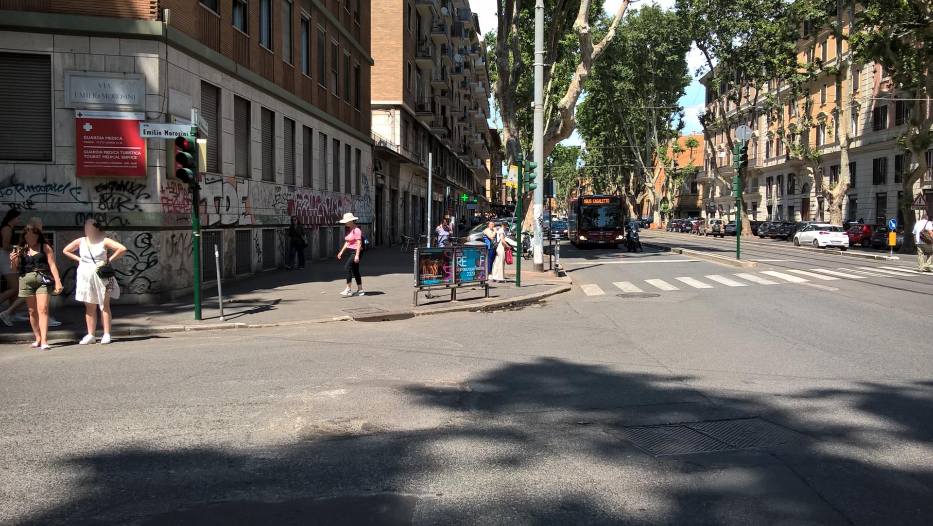 Impianto TRANSENNA a Roma, in zona Big Mama