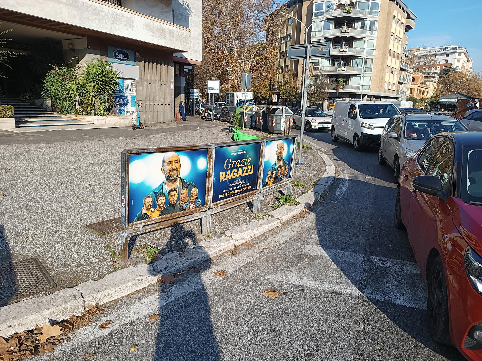 Impianto TRANSENNA a Roma, in zona Mondo Arancina
