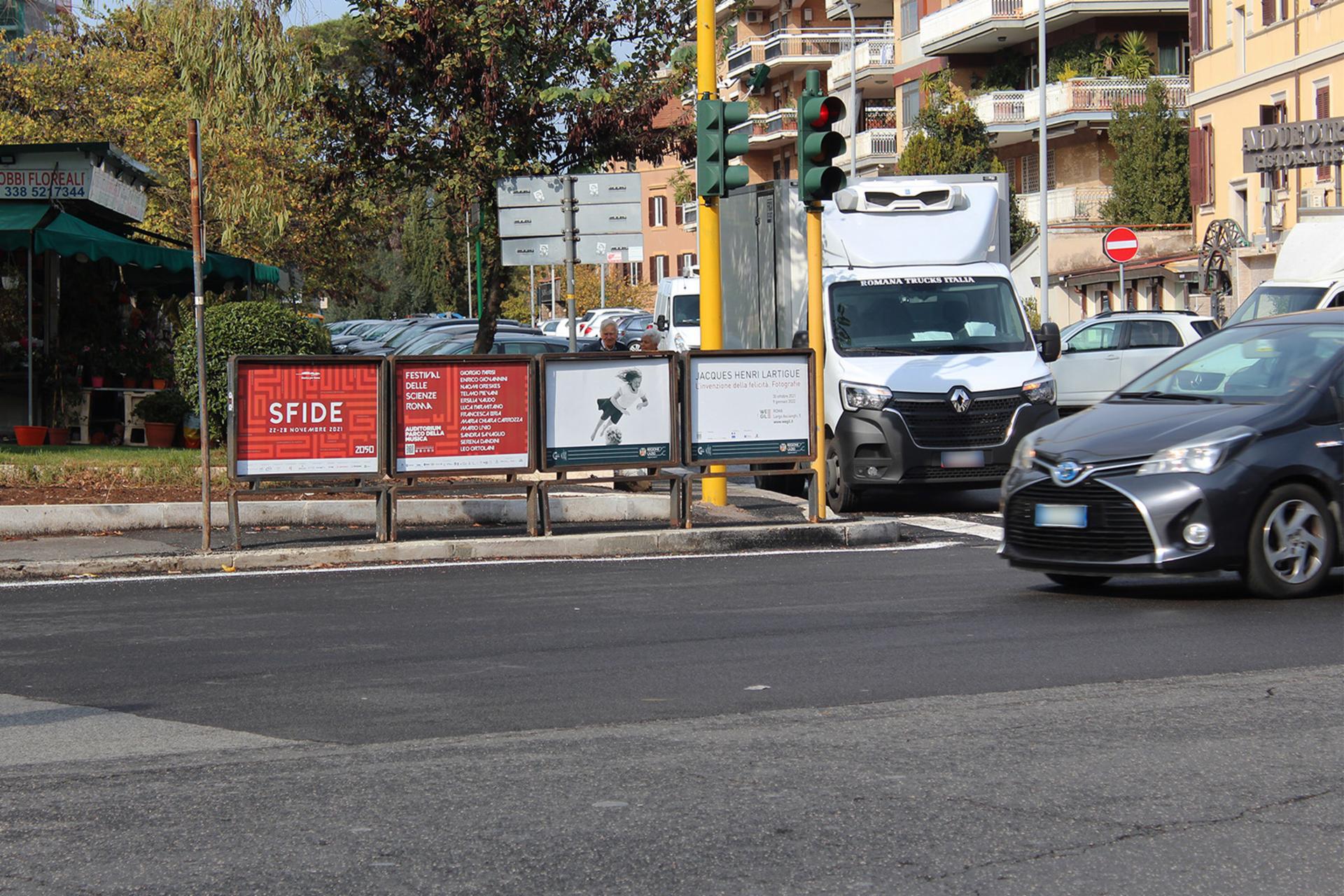Impianto a VIA FLAMINIA NUOVA - fr. Via Nitti (sx)  Roma
