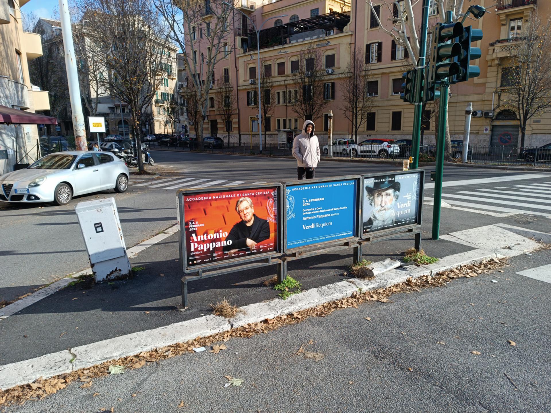 Impianto a VIALE MEDAGLIE D'ORO - ang. Circonvallazione Trionfale (Spartitraffico)  Roma