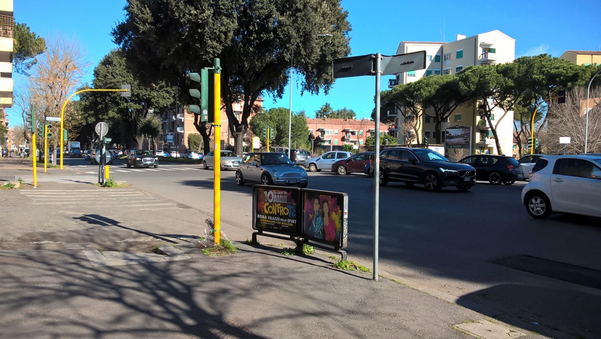 Impianto a VIALE MARCONI - ang. Via Veratti  Roma