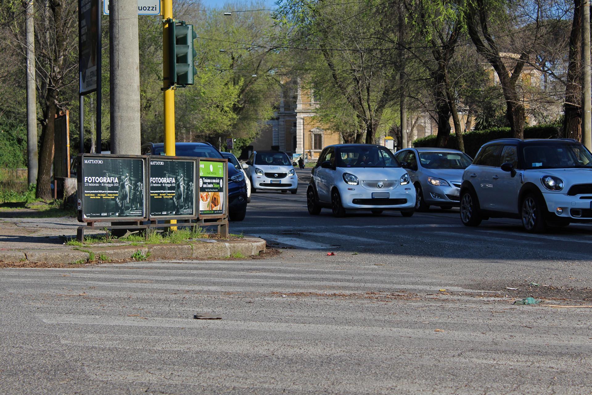 Impianto a VIALE BELLE ARTI - ang. Viale Bruno Buozzi (sx)  Roma