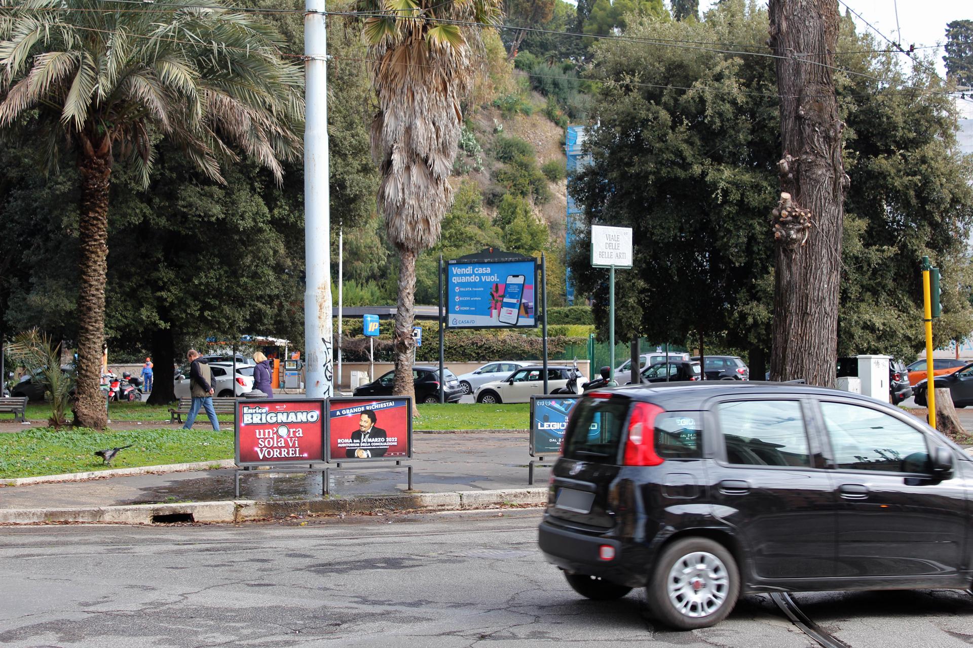 Impianto a VIALE BELLE ARTI - ang. Via Flaminia  Roma