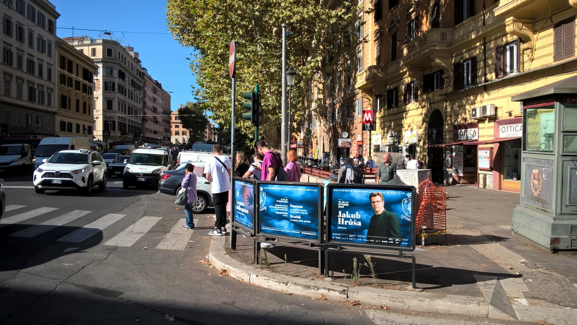 Impianto TRANSENNA a Roma, in zona Raina Minimarket