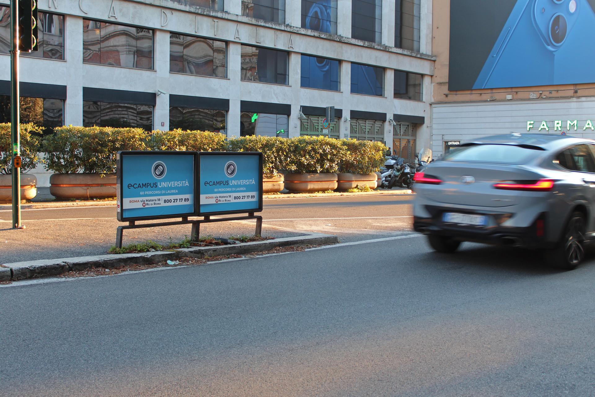 Impianto TRANSENNA a Roma, in zona PAM