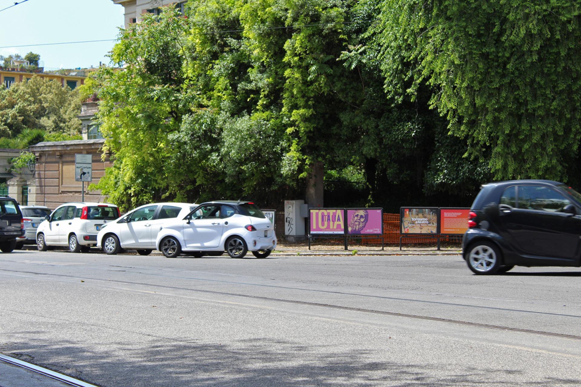 Impianto a VIALE BELLE ARTI - ang. Viale Bruno Buozzi (c.le)  Roma