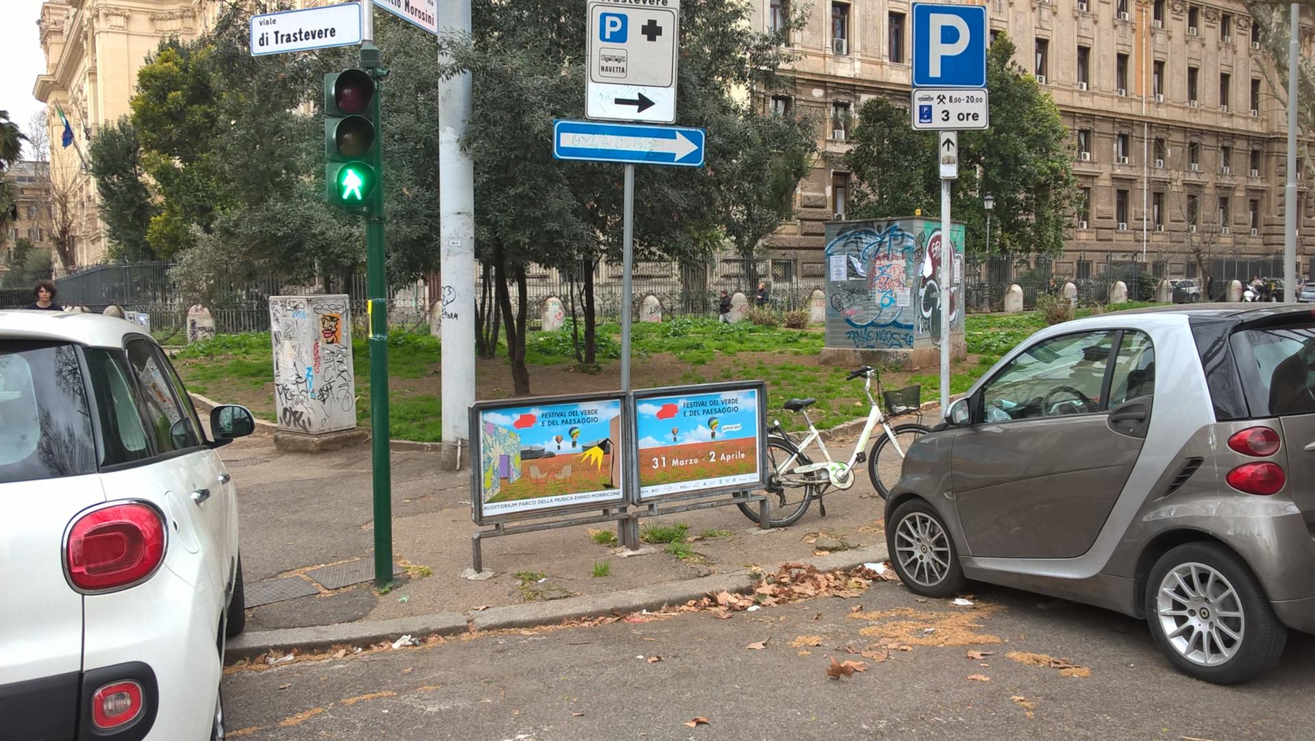 Impianto a VIA MOROSINI - ang. Viale Trastevere  Roma