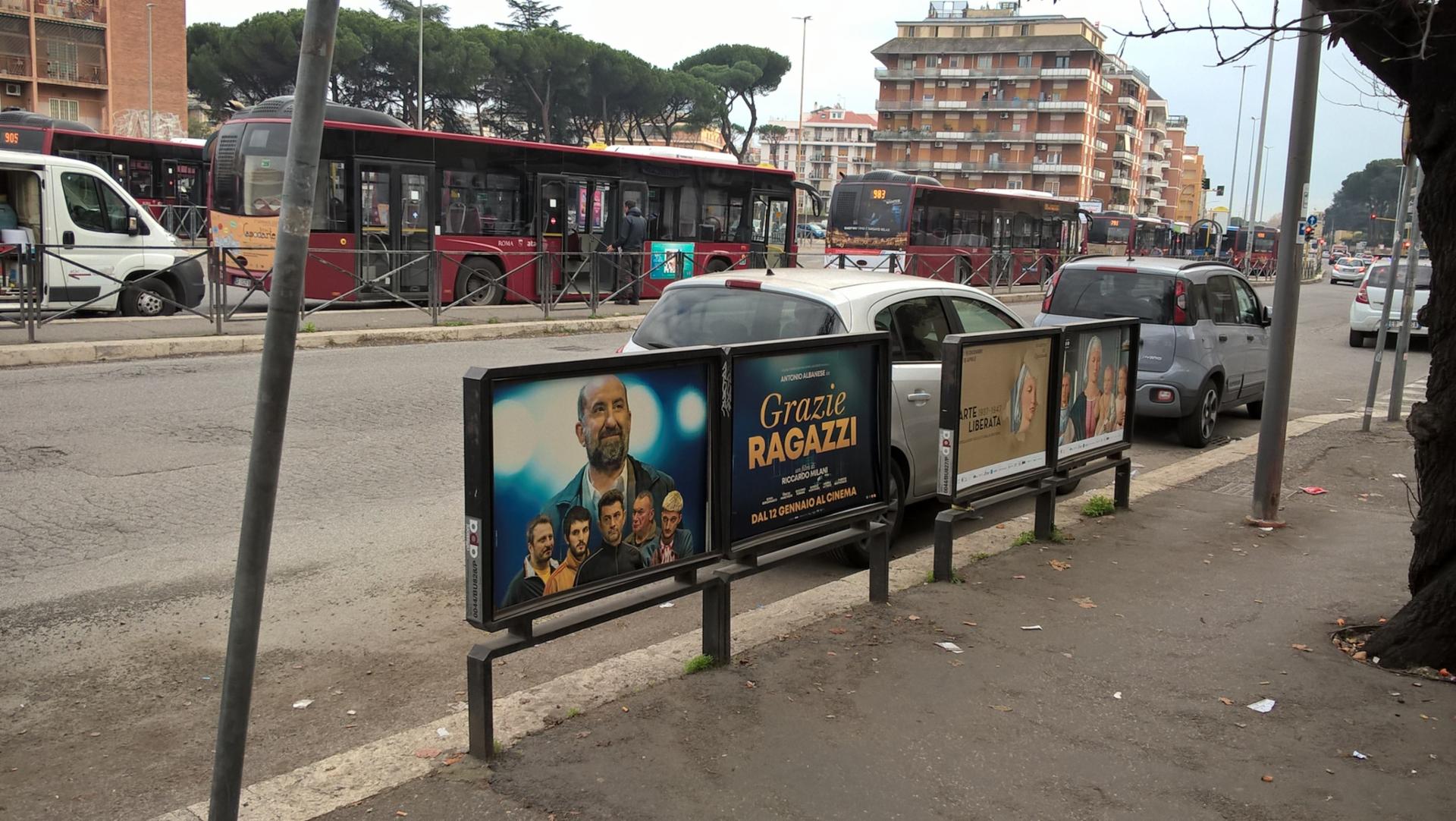 Impianto TRANSENNA a Roma, in zona NaturaSì