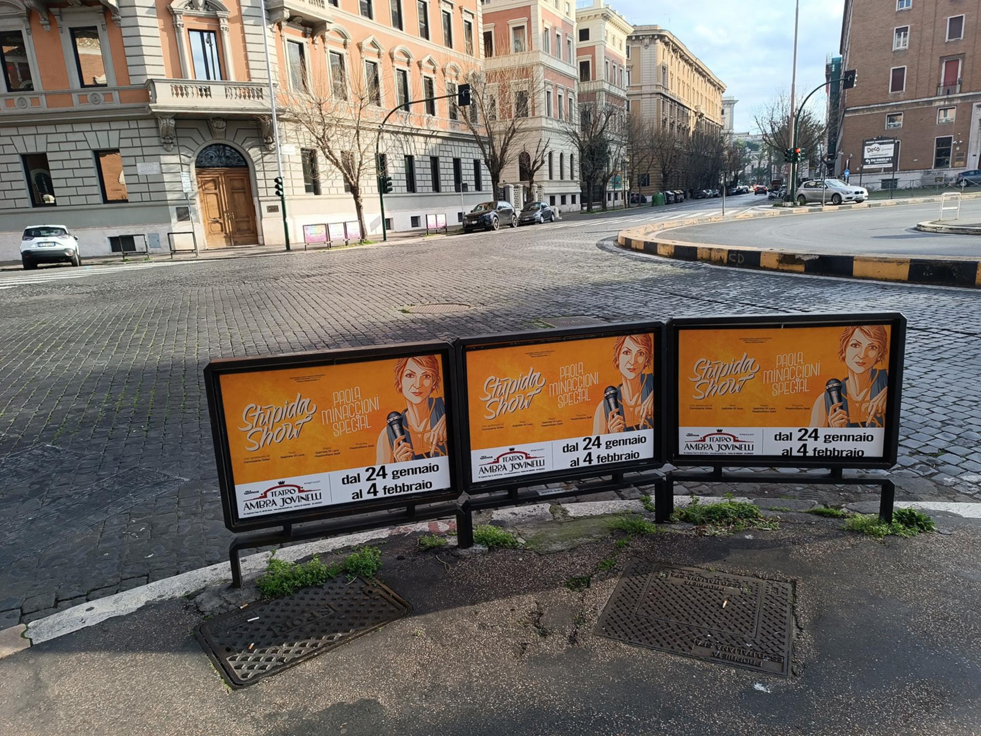 Impianto TRANSENNA a Roma, in zona Margot