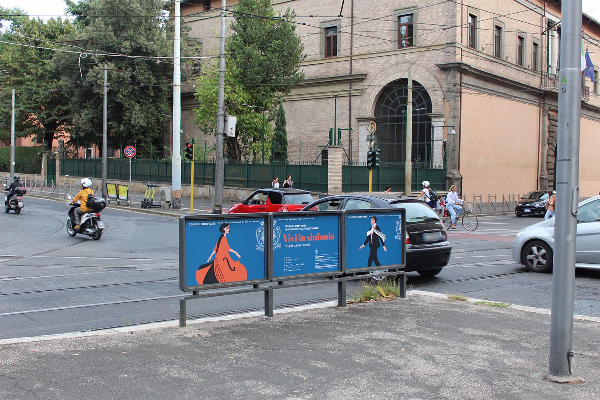 Impianto a PIAZZALE BELLE ARTI - ang. Via Flaminia (Spartitraffico)  Roma