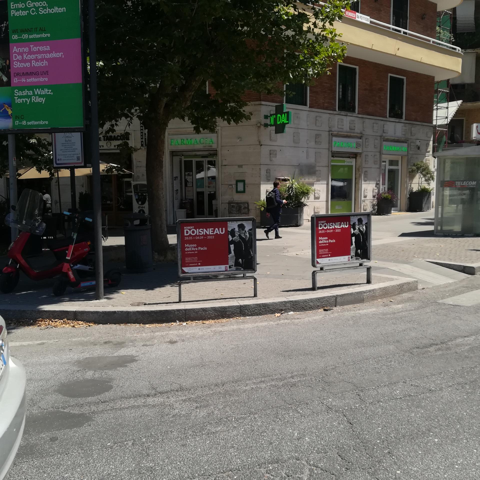 Impianto a PIAZZA SANTIAGO DEL CILE - ang. Viale Parioli  Roma