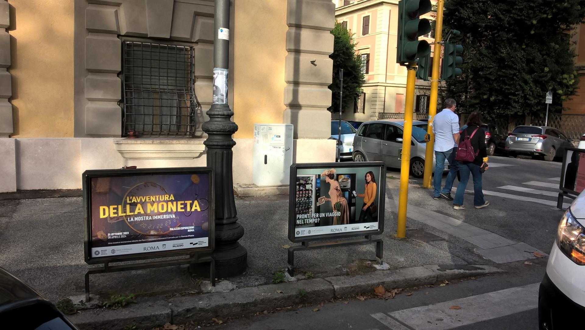 Impianto a LUNGOTEVERE FLAMINIO - ang. Via Stern (sx)  Roma
