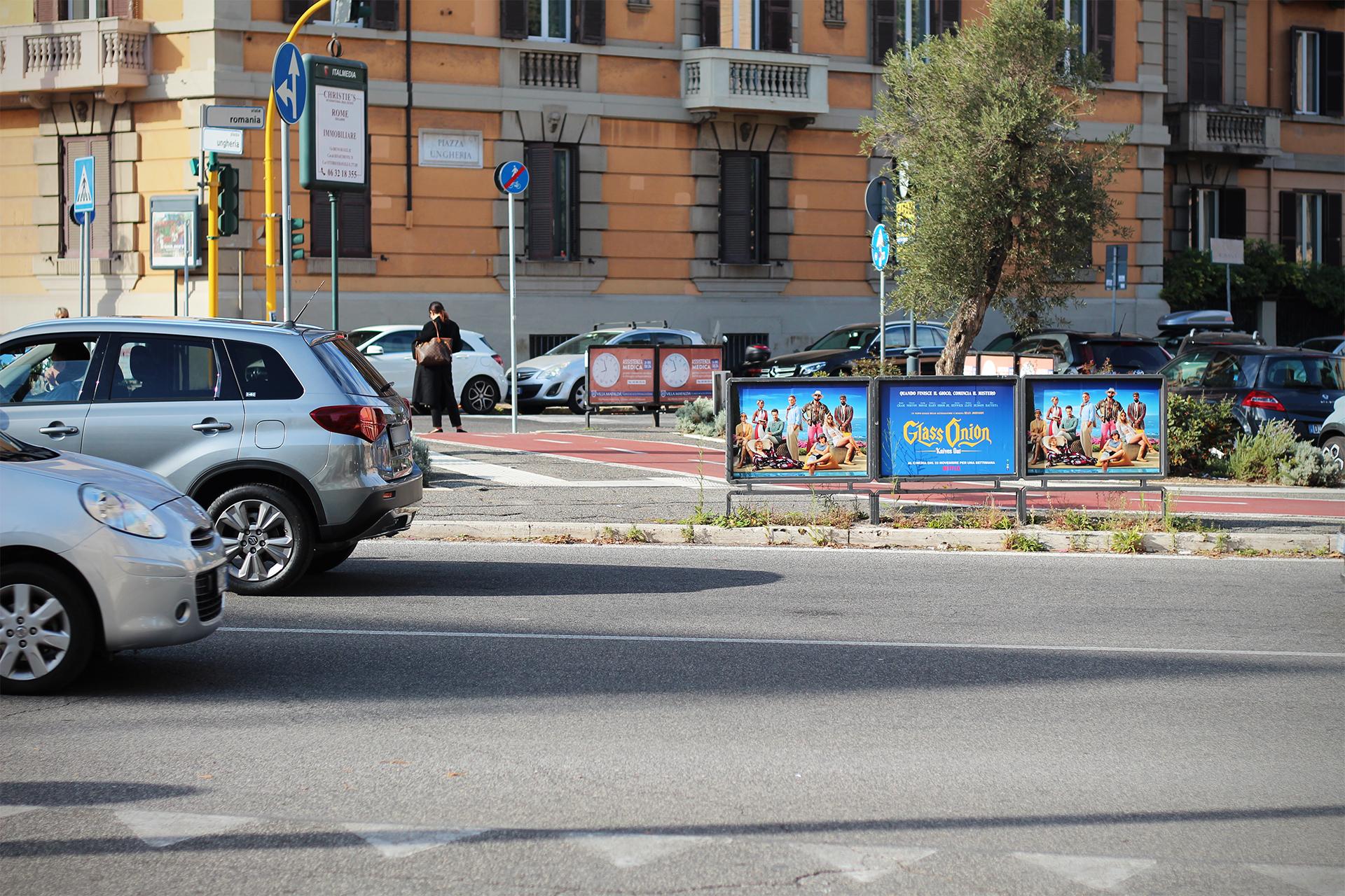 Impianto TRANSENNA a Roma, in zona Caffé Hungaria