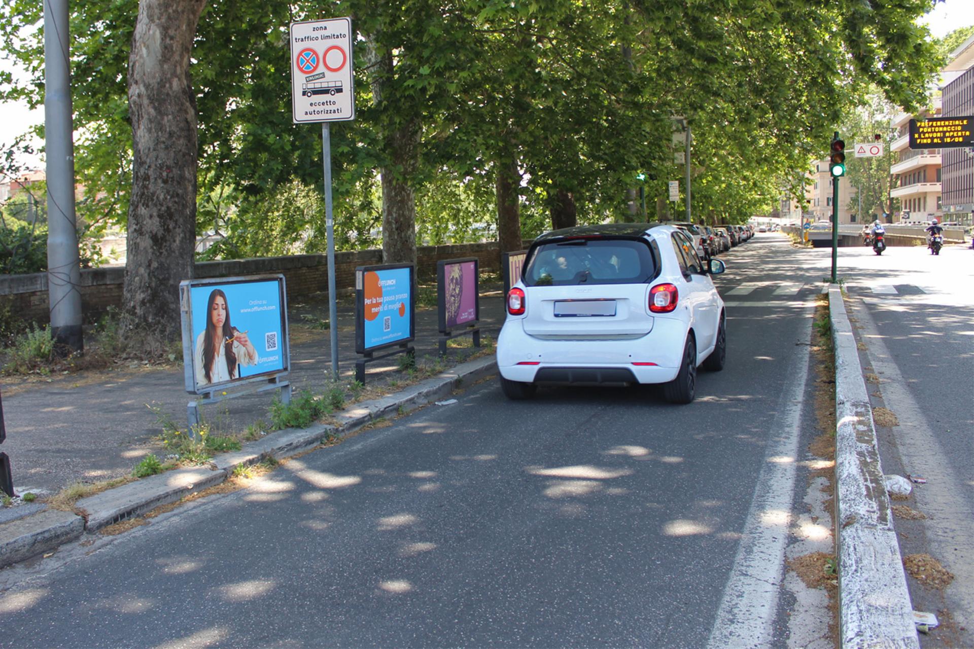 Impianto a LUNGOTEVERE MICHELANGELO - ang. Ponte Matteotti (2° sx)  Roma