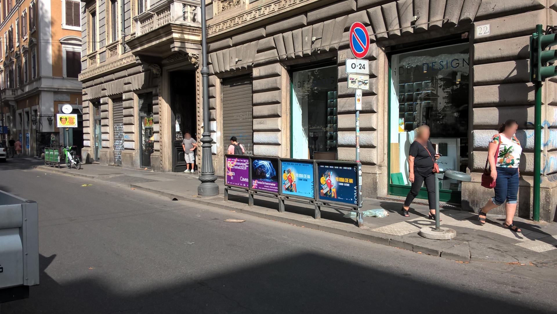 Impianto a VIA ARENULA - ang. Via S. Maria de Calderari (sx)  Roma