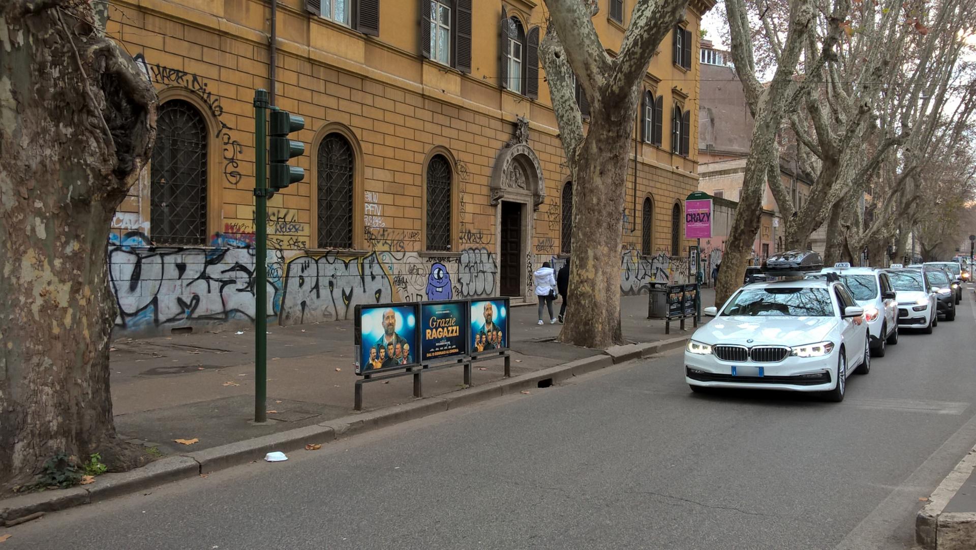 Impianto TRANSENNA a Roma, in zona Caffé Trastevere