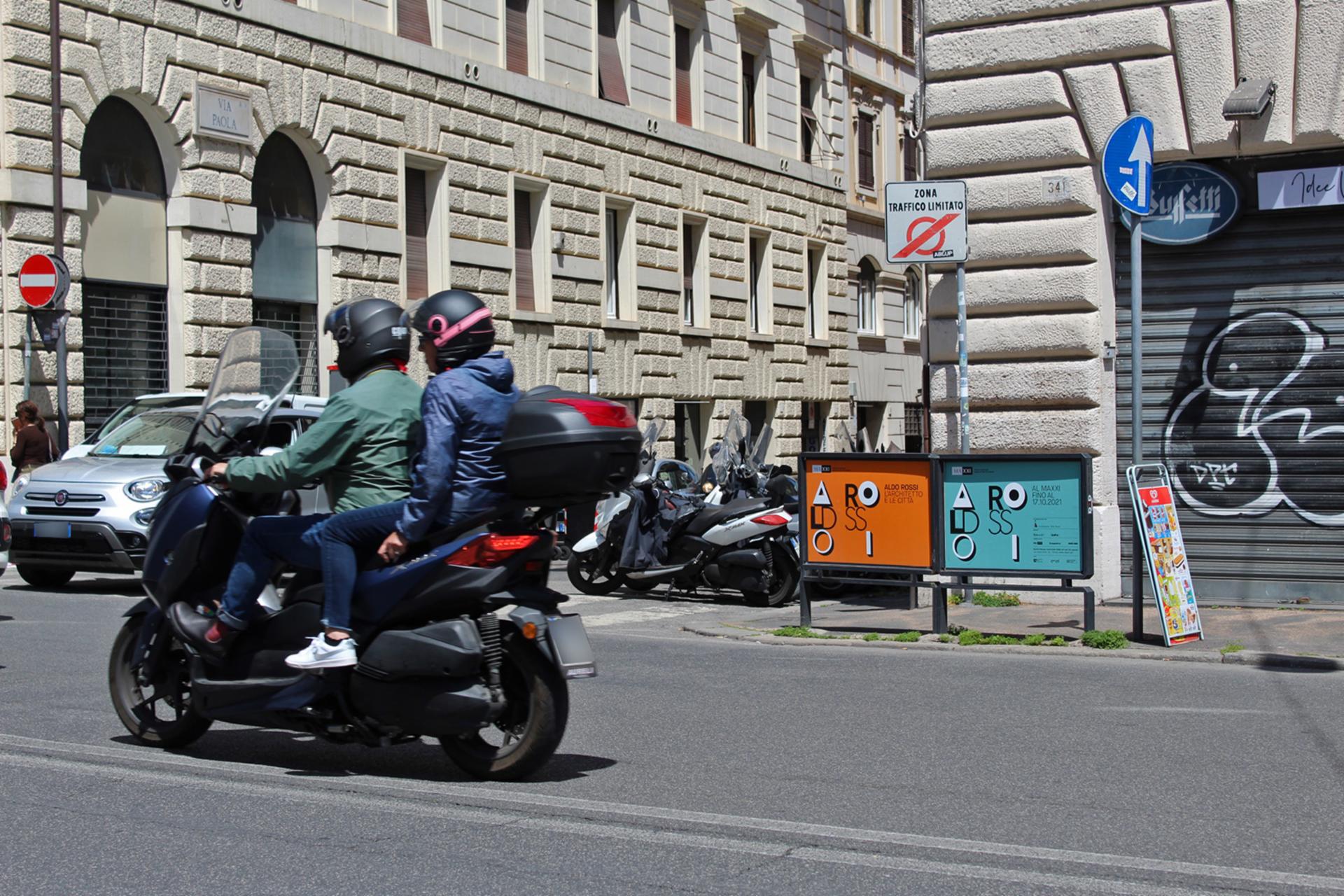 Impianto a CORSO VITTORIO EMANUELE II - ang. Via Paola (dx)  Roma