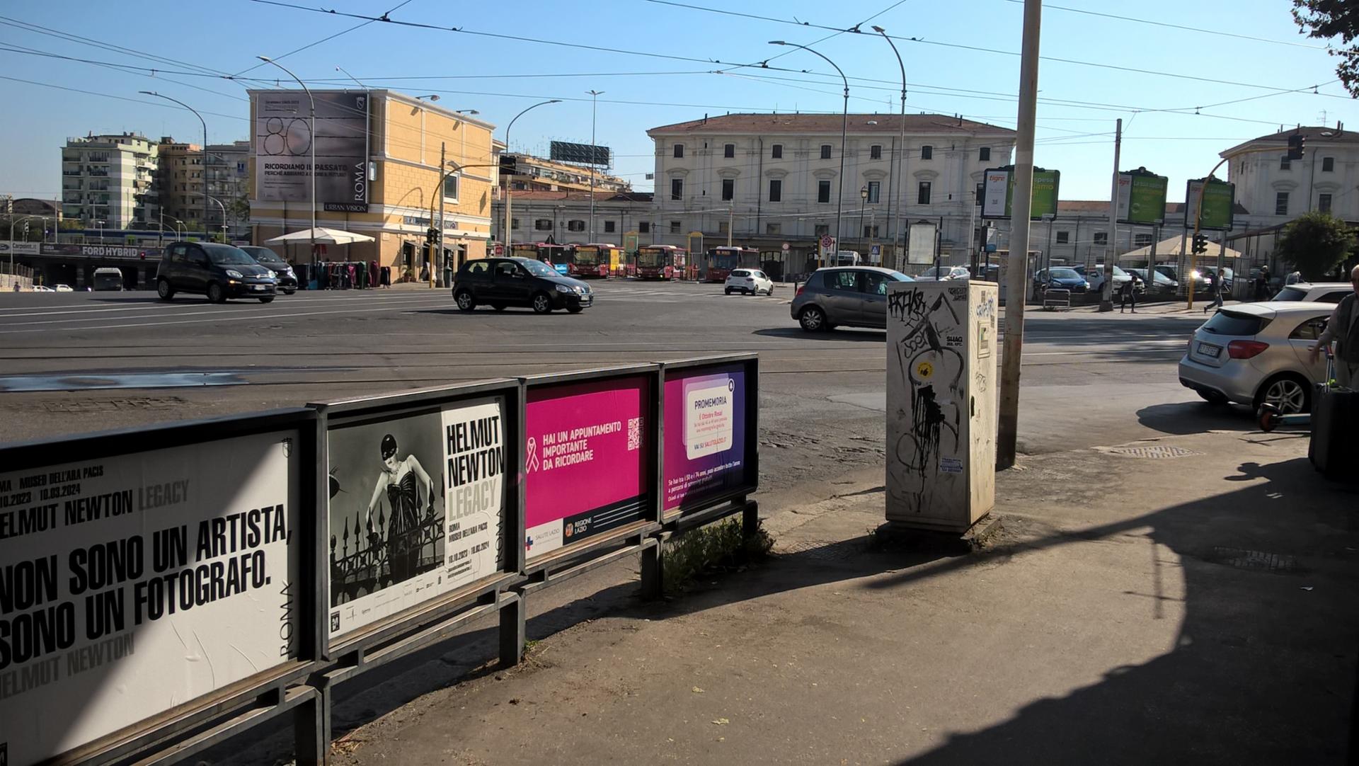 Impianto a VIALE TRASTEVERE - ang. Circonvallazione Gianicolense (sx)  Roma