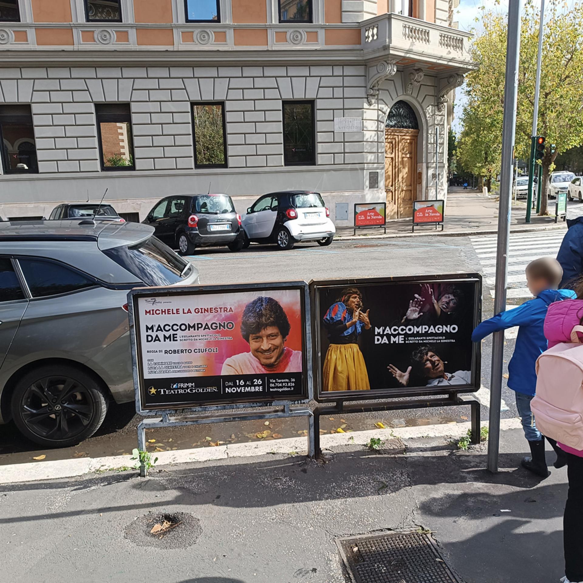 Impianto a VIA VIRGILIO - ang. Via Crescenzio (dx)  Roma