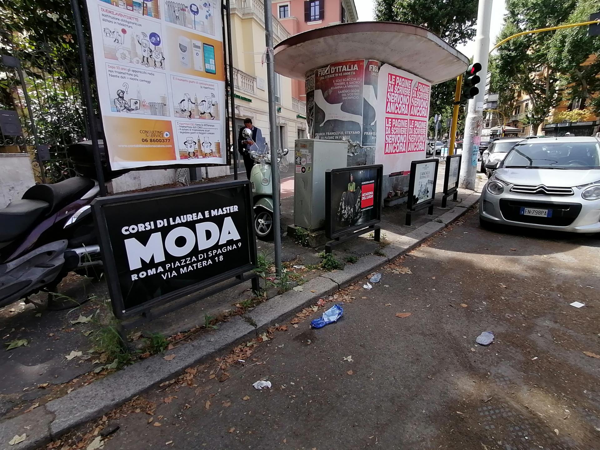Impianto TRANSENNA a Roma, in zona Caffé Hungaria