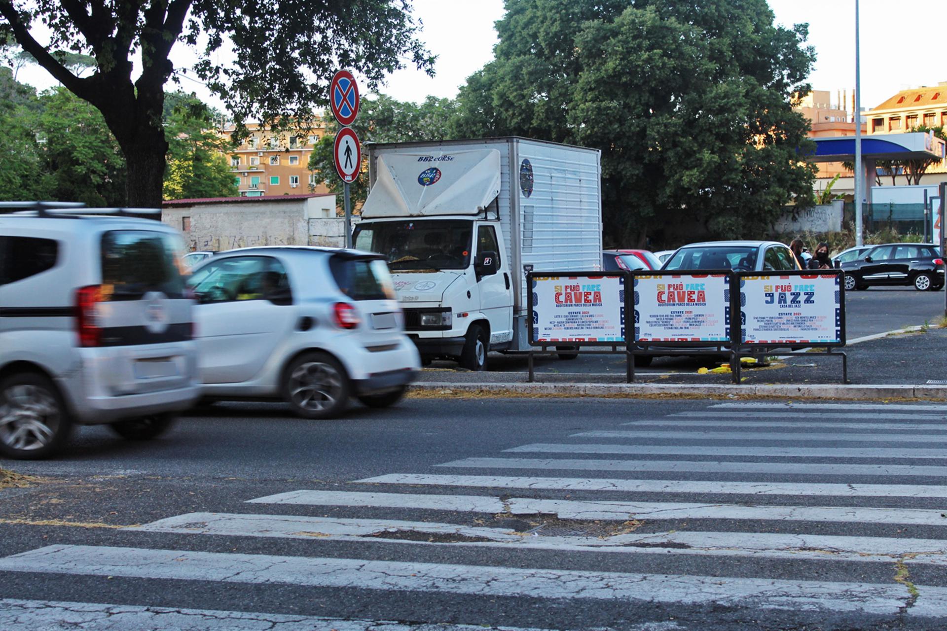 Impianto TRANSENNA a Roma, in zona Snack Bar 800