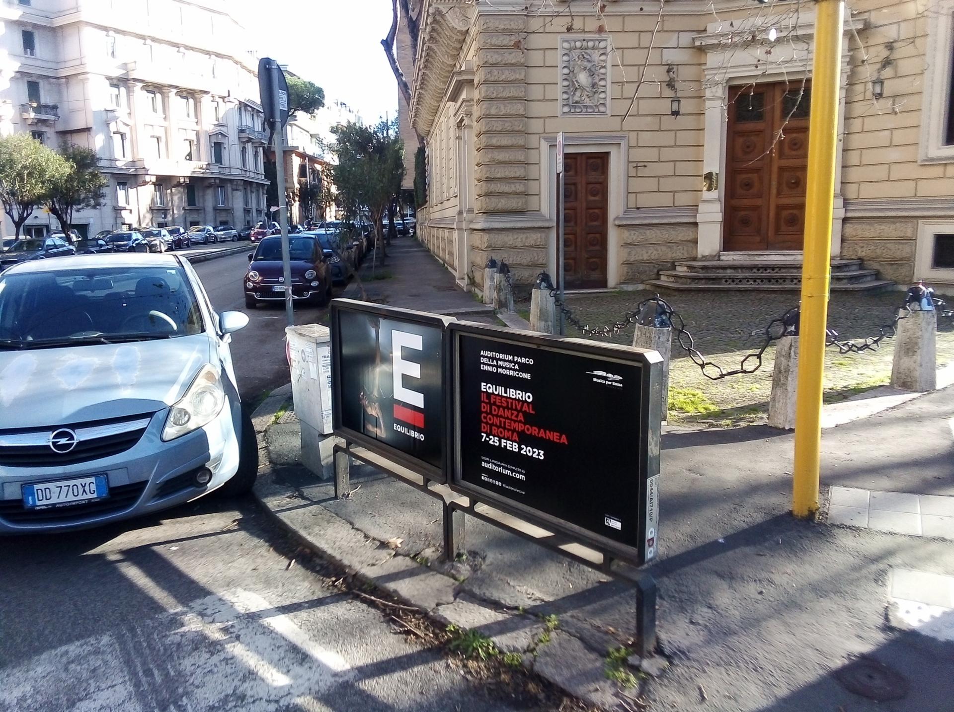 Impianto TRANSENNA a Roma, in zona Pescheria Rossini