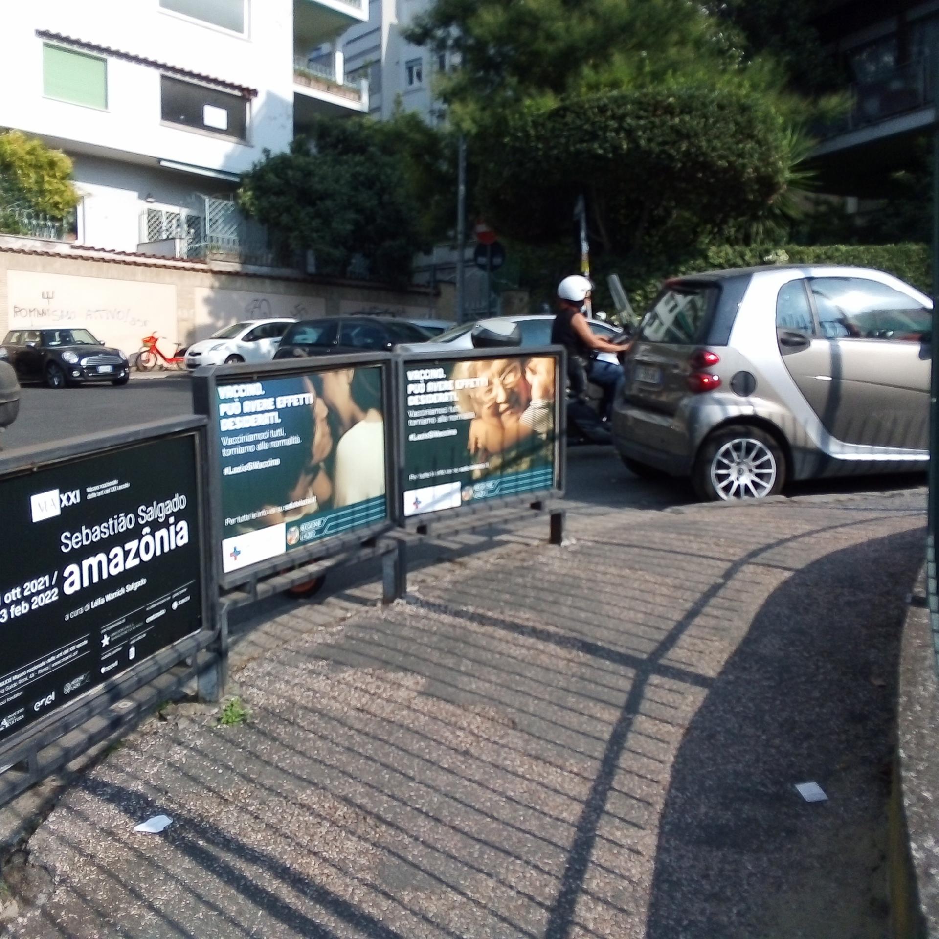 Impianto a VIA SAN VALENTINO - ang. Via Pollaiolo (sx)  Roma