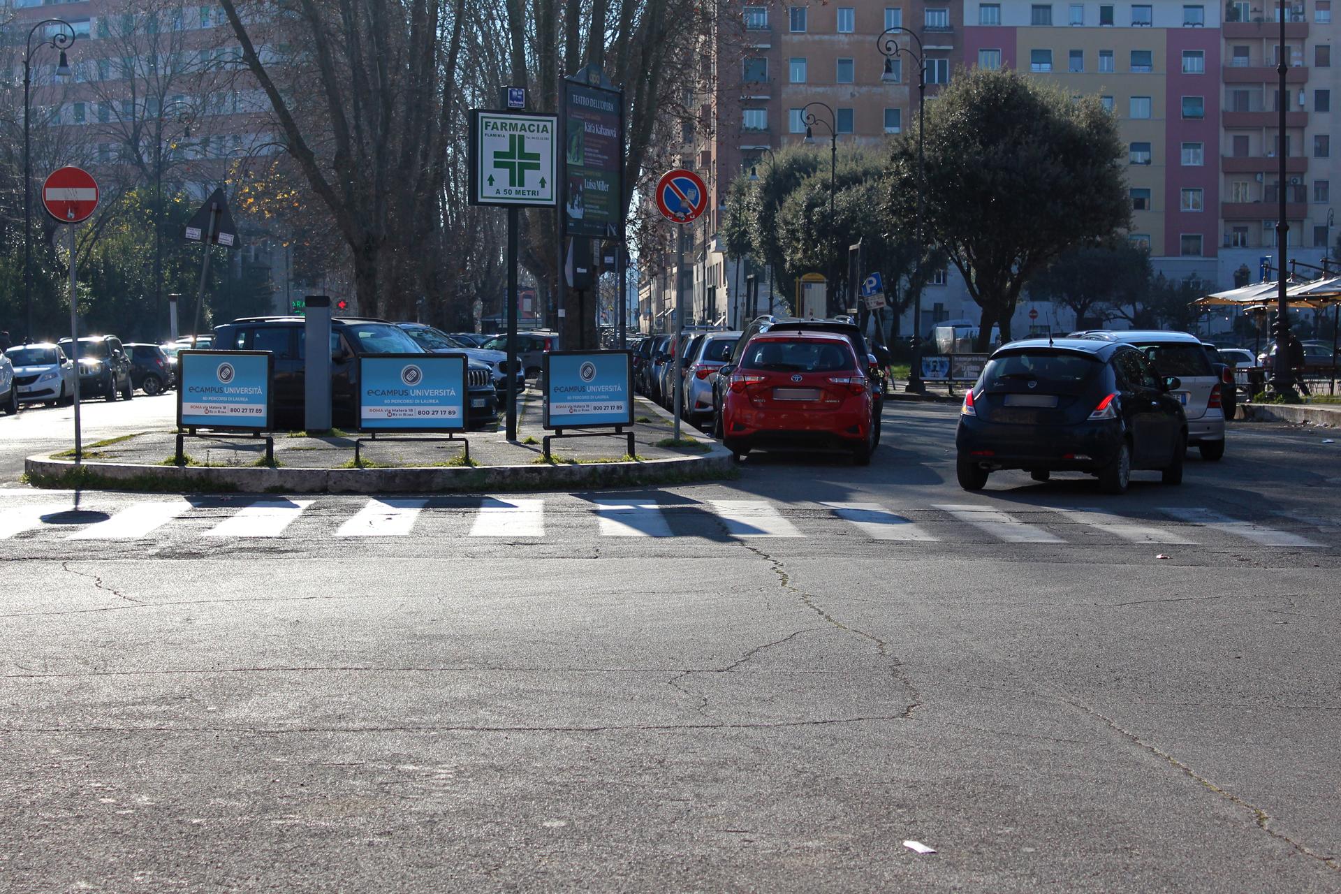 Impianto a VIALE PINTURICCHIO - alt. Via Poletti (Spartitraffico)  Roma