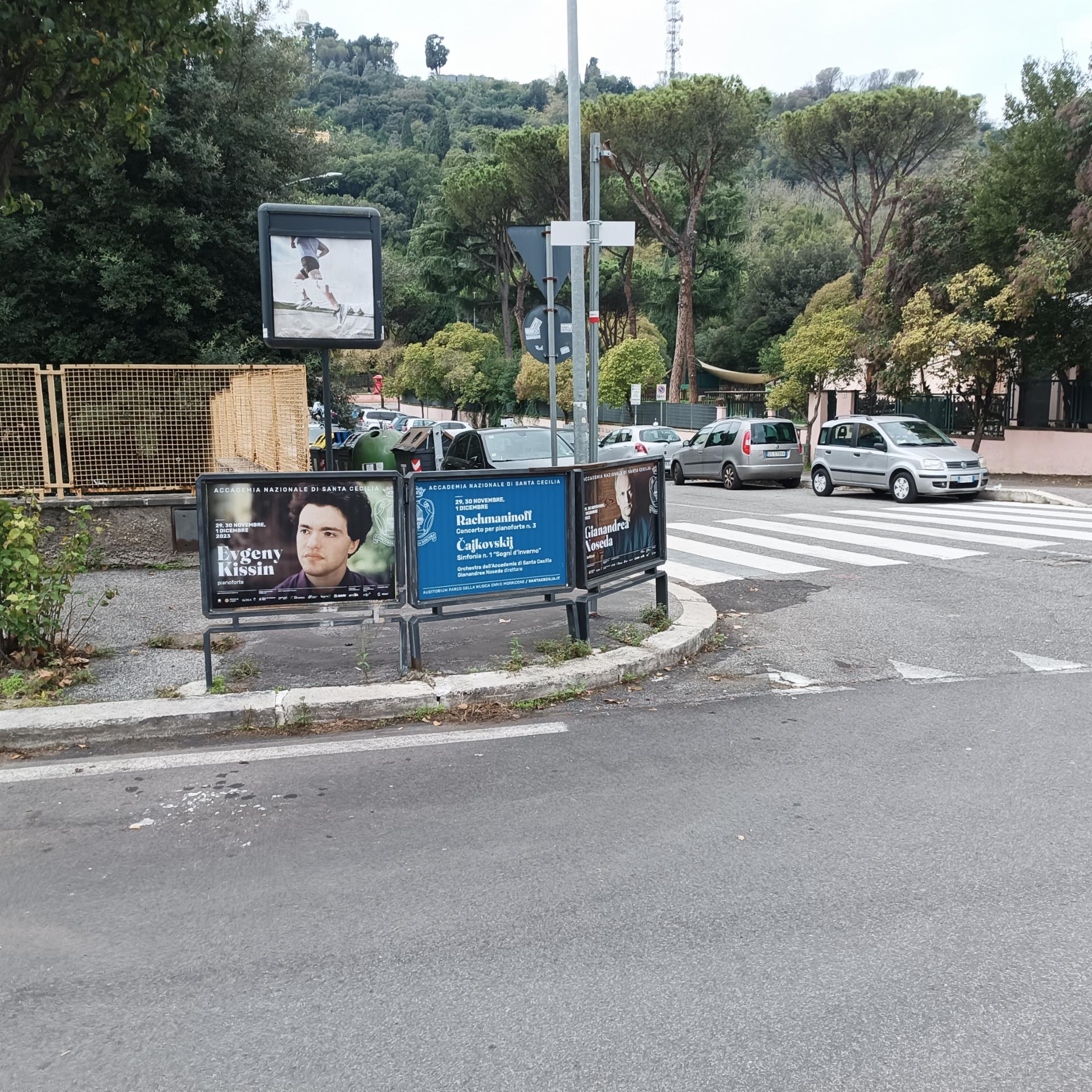 Impianto TRANSENNA a Roma, in zona chiosco/bar 15