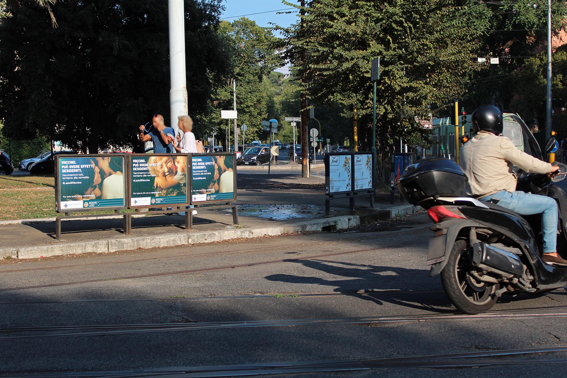 Impianto a VIA FLAMINIA - ang. Viale Belle Arti  Roma